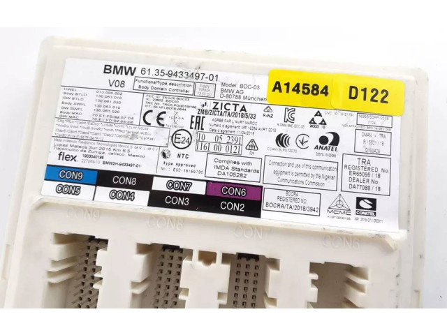 Блок комфорта 9433497, 61.35-9433497 BMW X5 G05