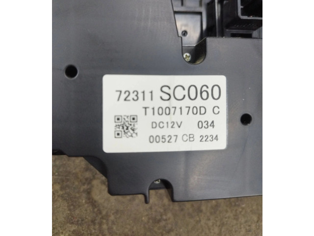 Блок управления климат-контролем 72311SC060, T1007170D   Subaru Forester SH