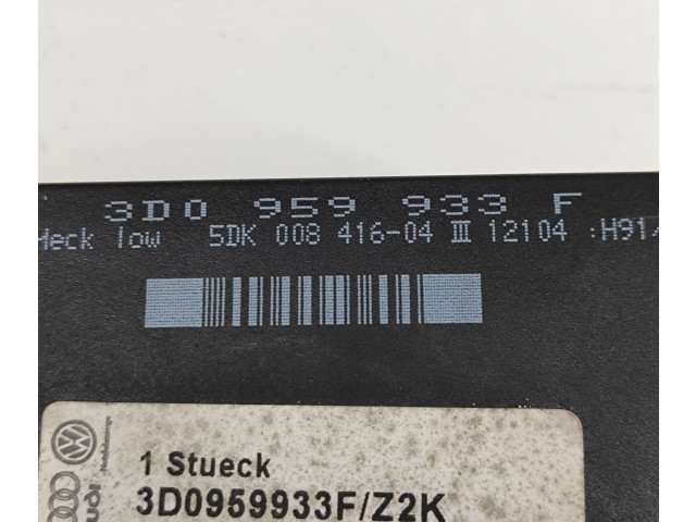 Блок комфорта 3D0959933F Volkswagen Phaeton