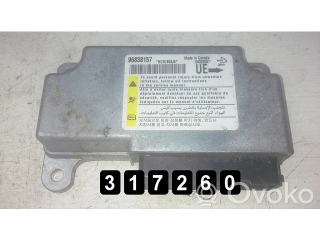 Řídící jednotka 96838157 Chevrolet Captiva 2011