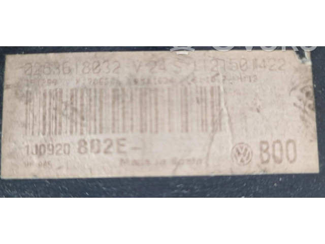 Панель приборов 1J0920802E, 0263618032   Volkswagen Bora       