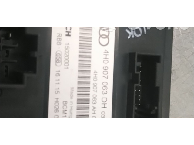 Модуль управления BSM 4H0907063DH, 4H0907063DA Audi A6 S6 C7 4G