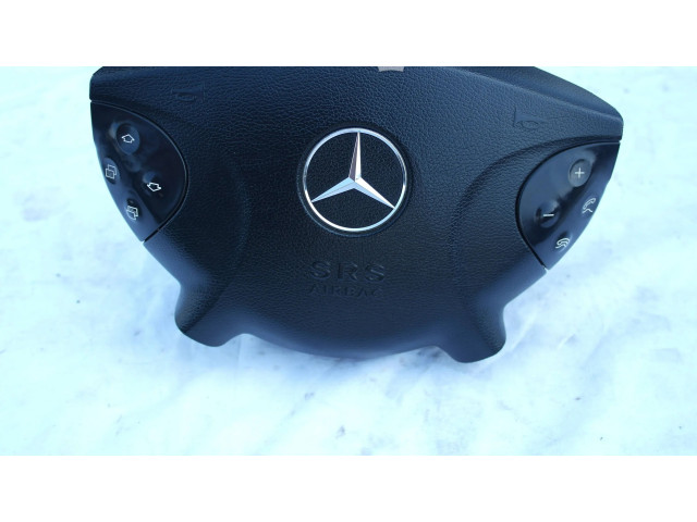 Подушка безопасности водителя 20259125, 61245240F   Mercedes-Benz E W211