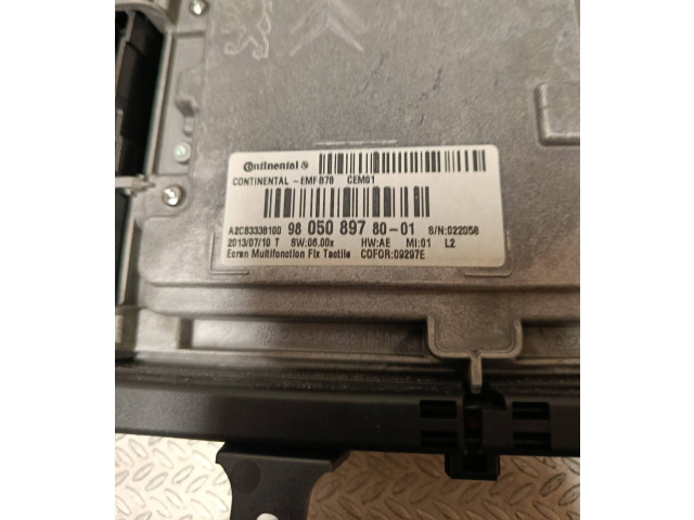 Дисплей A2C83338100, 9805089780 Citroen C4 II Picasso