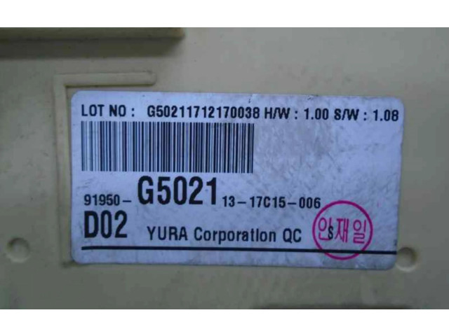 Блок предохранителей 91950G5021, 91950G5021   KIA Niro    
