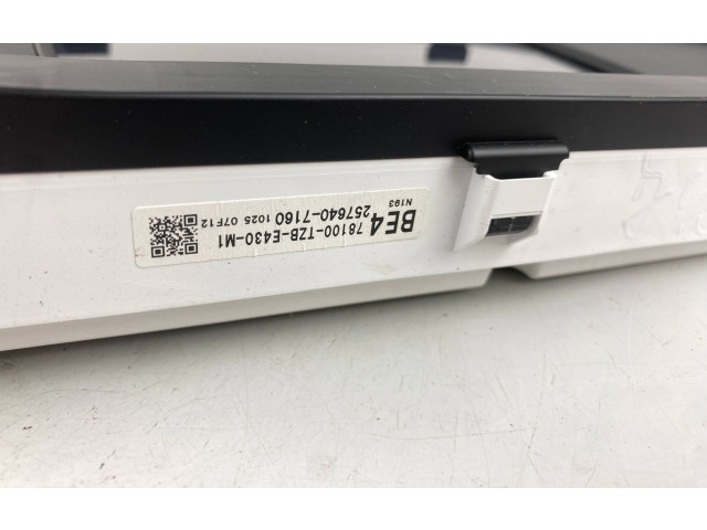 Панель приборов 78100-TZB-E430-M1, 78100TZBE430M1   Honda Jazz       