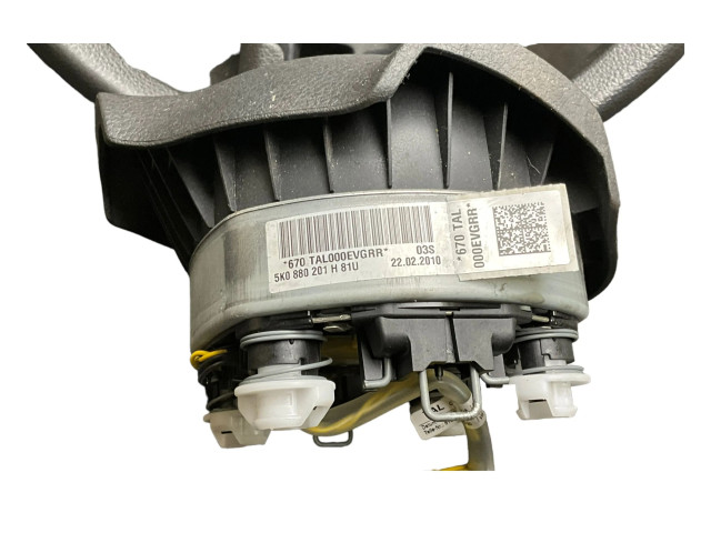 Руль Volkswagen Golf VI 2008 - 2013 года 5K0880201H, 5K0419091H