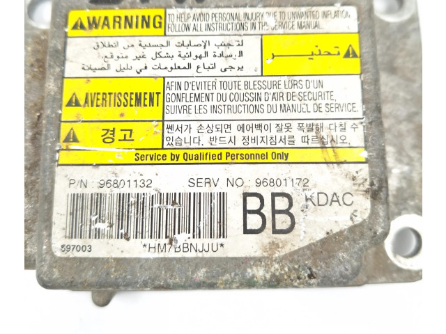 Блок подушек безопасности 96801132, 96801172   Chevrolet Spark