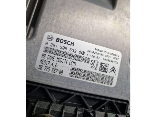 Řídící jednotka 0261S06632, 9677566780 Peugeot 508 2011