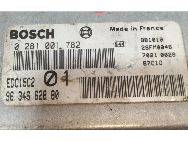 Блок управления двигателя 9634662880   Citroen Xantia