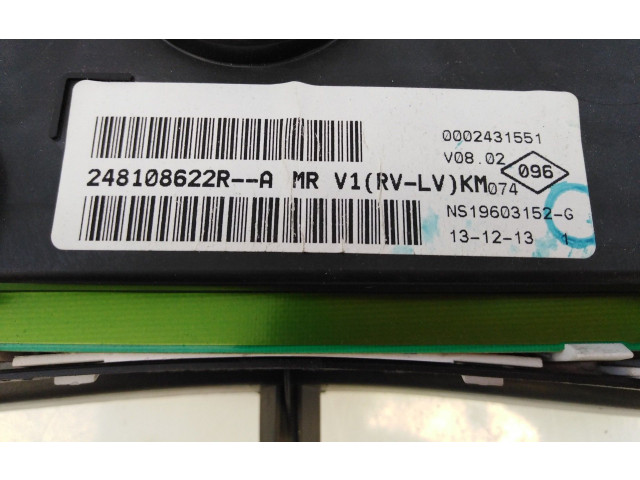 Панель приборов 248103932R, E1-A1-11-2 Dacia Lodgy