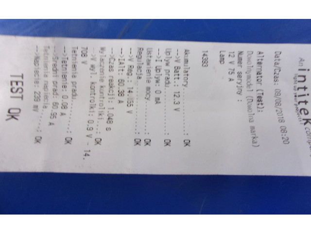 Генератор 90413760, 90413760 Opel Vectra A