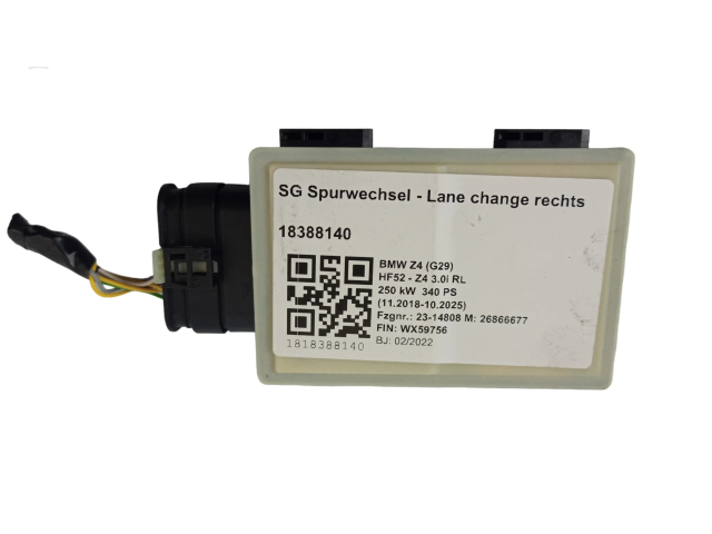 Датчик слепых зон 029365, 66325A52AC7 BMW Z4 g29