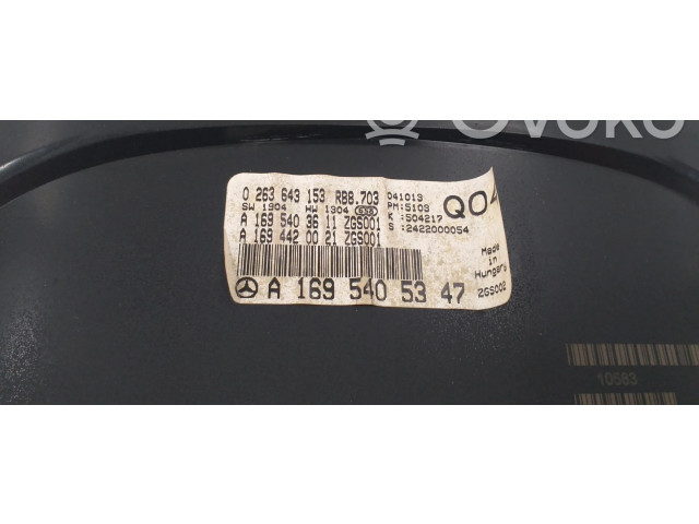 Панель приборов A1695405347   Mercedes-Benz A W169       