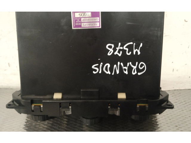 Блок управления климат-контролем 7820A071, CAA502A050F Mitsubishi Grandis