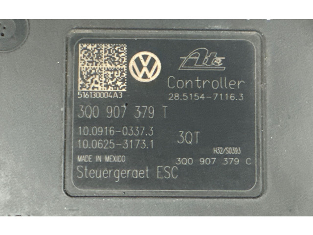 Блок АБС 3Q0907379T, 3Q0907379C   Skoda  Octavia Mk3 (5E)  2013 - 2019 года