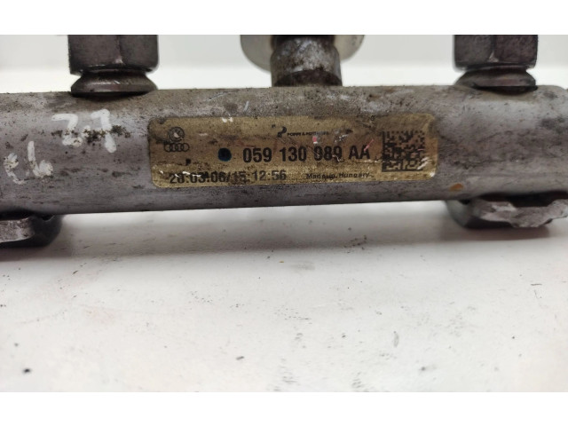 Топливная рампа 059130089AA   Audi A6 S6 C6 4F  