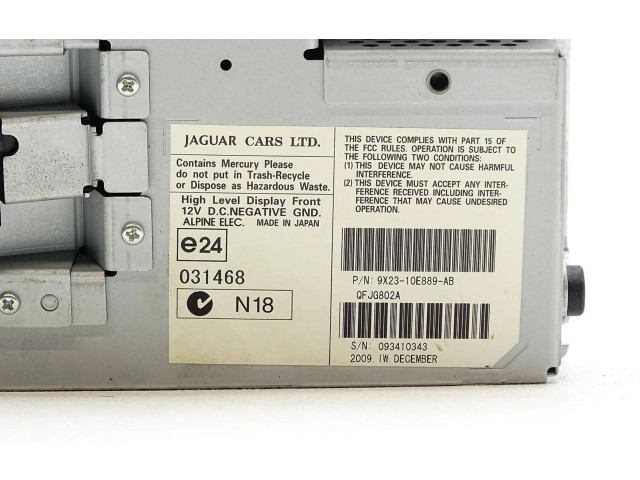 Дисплей    9X2310E889AB, QFJG802A   Jaguar XF