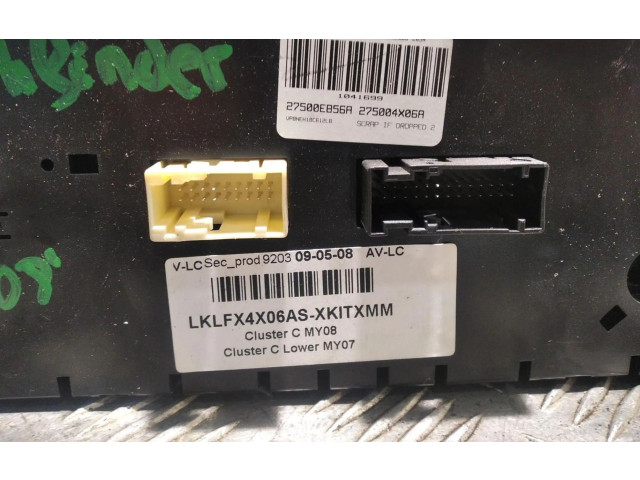 Блок управления кондиционера воздуха / климата/ печки (в салоне) 27500EB56R, 27500EB56R Nissan Pathfinder R51