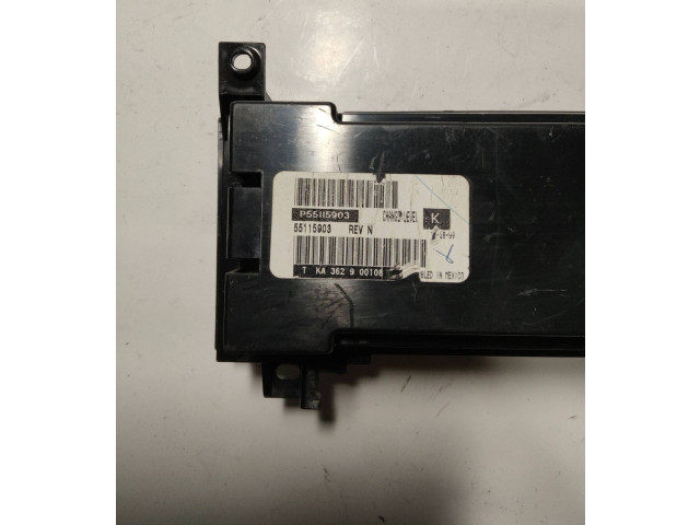 Блок управления климат-контролем P55115903, 55115903 Jeep Grand Cherokee (WJ)