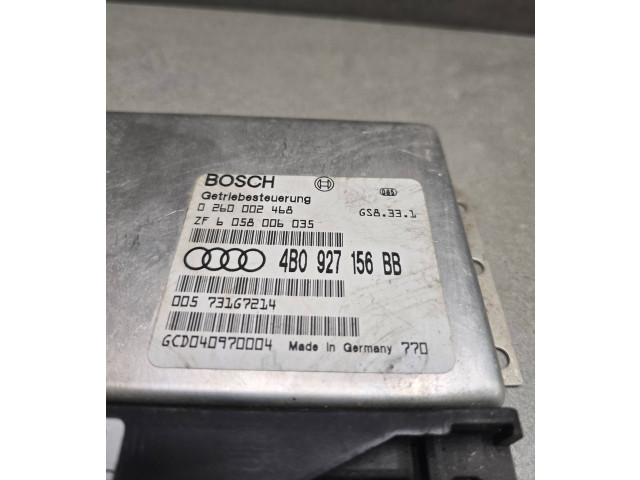Блок управления коробкой передач 3B0927156S, 0260002771 Audi A6 S6 C5 4B