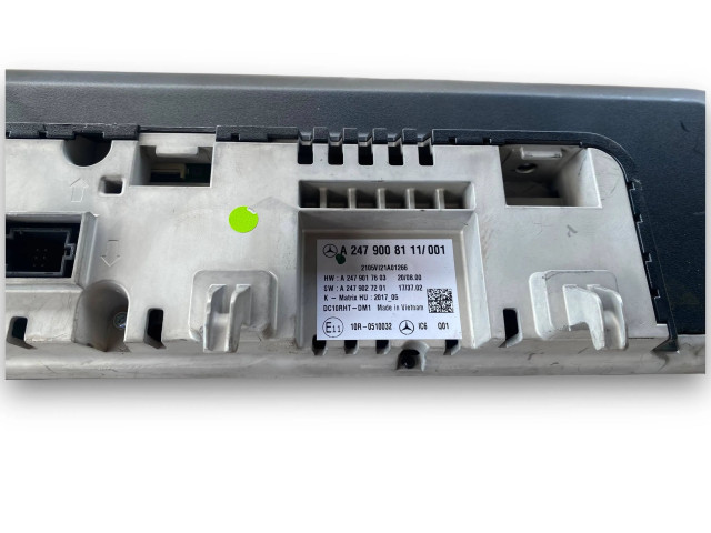 Vstřikovací lišta A2479008111 Mercedes-Benz B W247