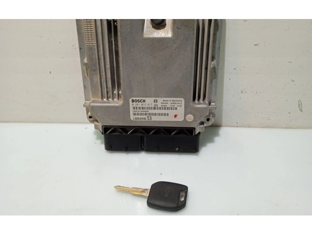 Блок управления двигателя 1860A653, 0281012617 Mitsubishi Grandis