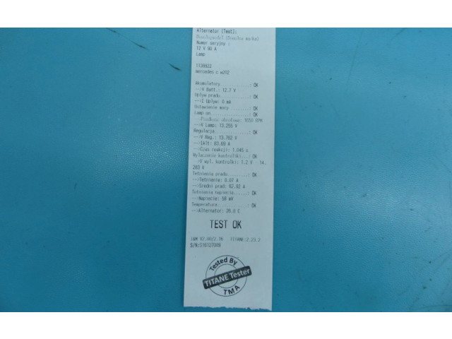 Генератор 0091545802, IMPRK1139922   Mercedes-Benz C W202      