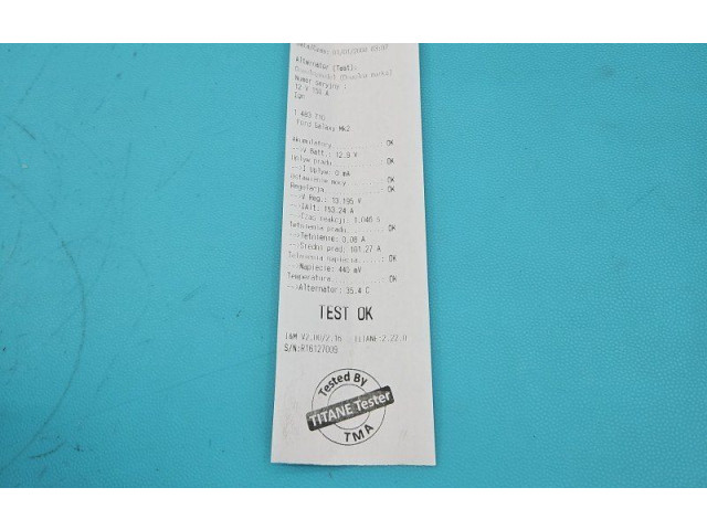 Генератор 0121615009, IMPRK1483710 Ford Galaxy