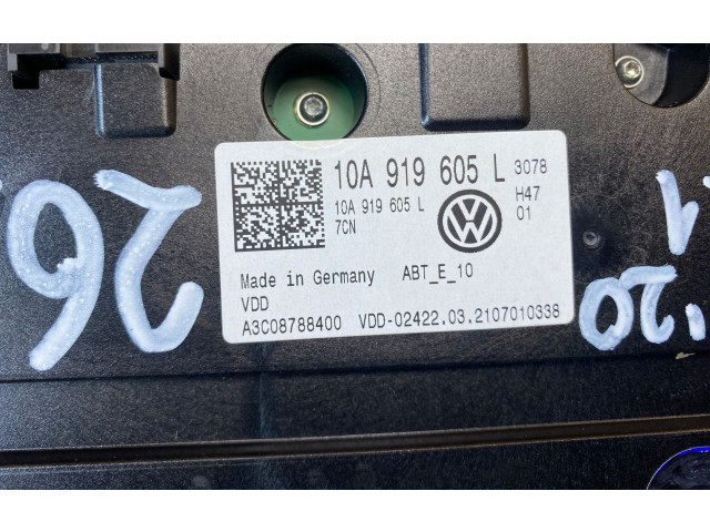 Блок управления климат-контролем 10A919605L Volkswagen ID.3