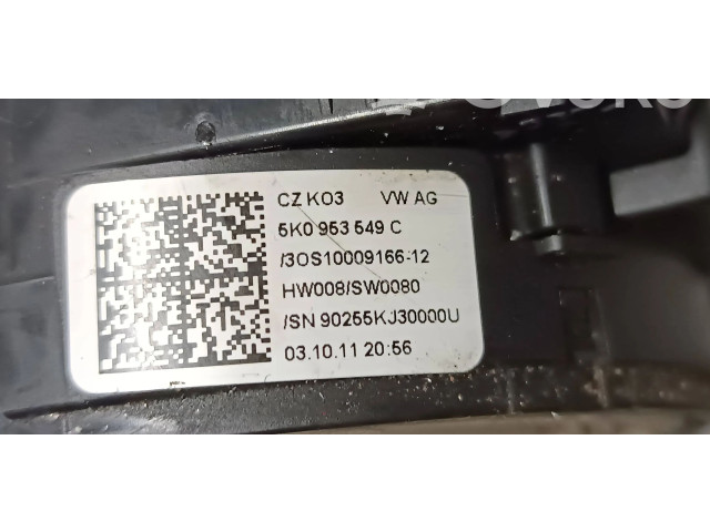 Подрулевой шлейф SRS 90255KJ30000U, 5K0953549C   Volkswagen Caddy