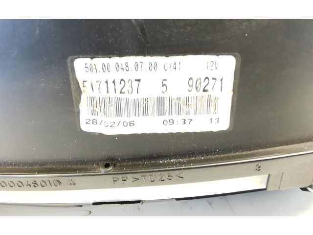 Přístrojová deska Fiat Panda II 2006 51711237, 51711237590271