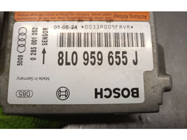 Блок подушек безопасности 8L0959655J, 0285001352BOSCH Audi A3 S3 8L