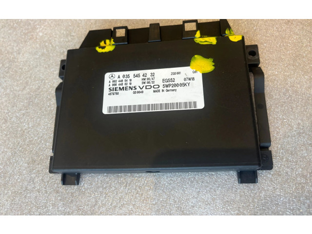 Блок управления коробкой передач A0355454232, A0024465410   Mercedes-Benz E W211