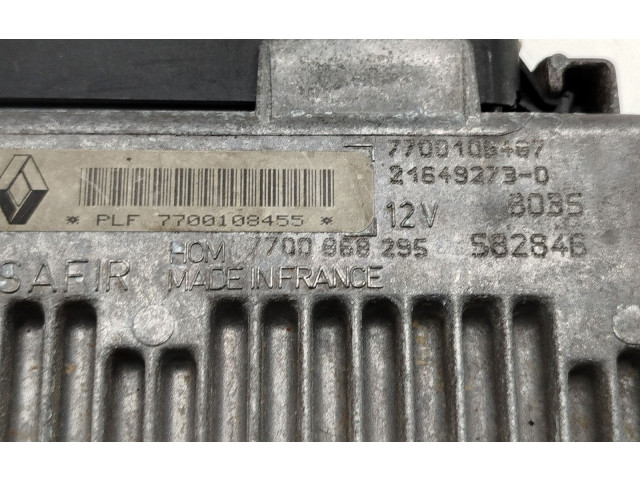 Блок управления двигателя 7700108455, 7700108487   Renault Clio I