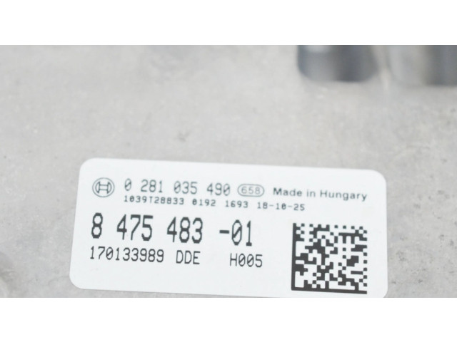 Блок управления двигателя 0281035490, 8475483 BMW X3 G01