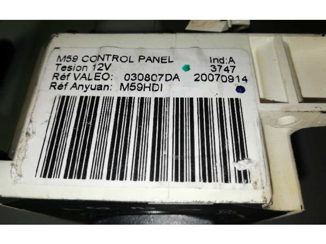 Блок управления климат-контролем 030807DA   Citroen Berlingo