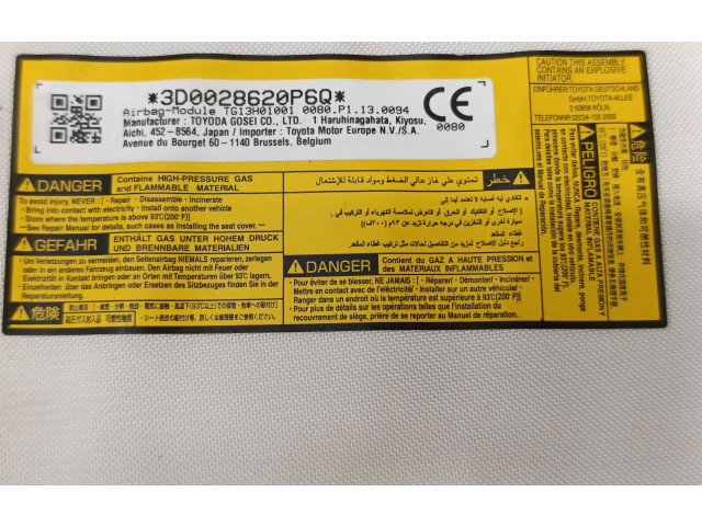 Подушка безопасности в сиденье TG13H01001, GA73200343 Lexus NX