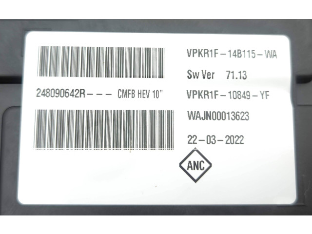 Přístrojová deska Renault Captur II 2022 248090642R, VPKK1F10849PF