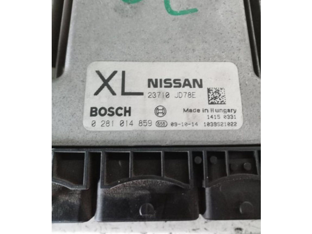 Řídící jednotka 23710JD78E Nissan Qashqai+2 2010