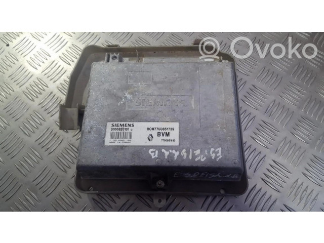 Řídící jednotka h0m7700851739, 7700851633 s100820101c Renault Espace II 1993