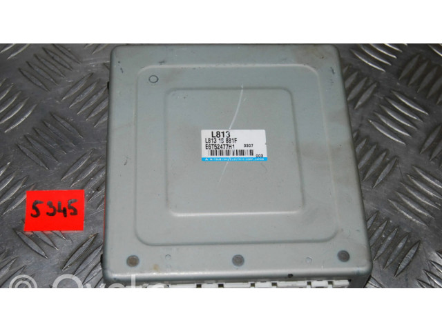 Блок управления двигателя E6T52477H1, L81318881F Mazda 6