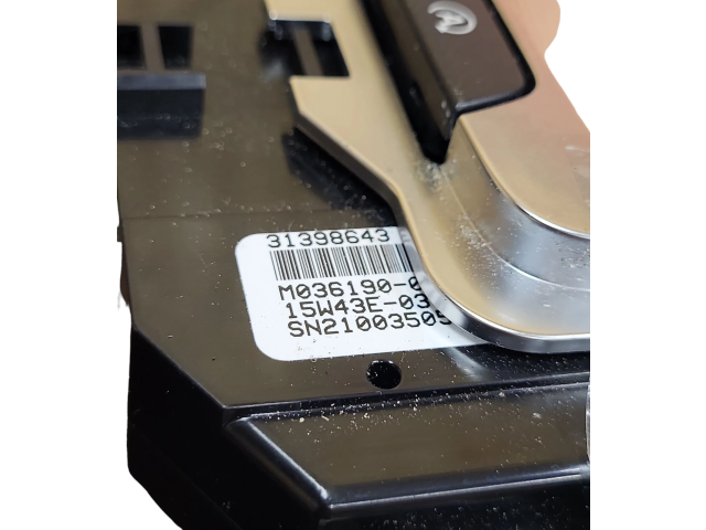 Блок управления климат-контролем 31398643, M0361900187   Volvo V40 Cross country