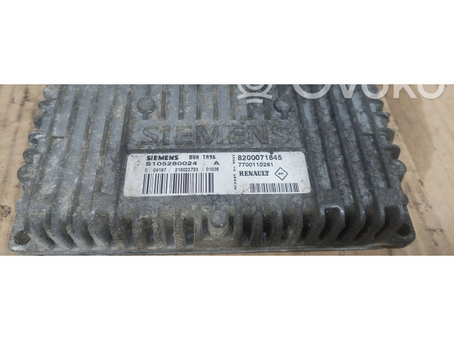 Блок управления коробкой передач 8200071845, S105280024   Renault Scenic I