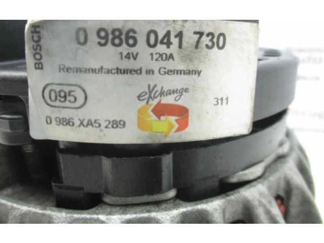 Генератор 0986041730   Volvo C70      