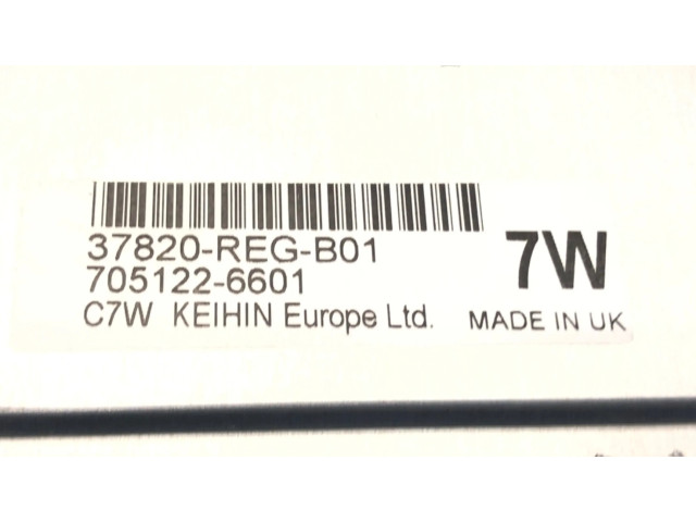 Блок управления двигателем Блок управления 37820-REG-B01 Honda City