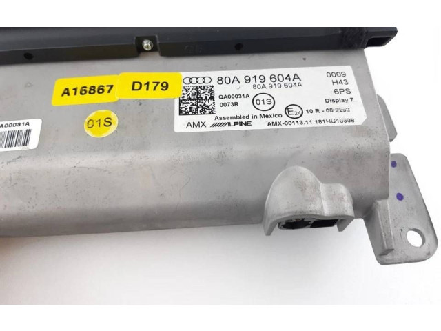 Дисплей 80A919604A, 80A919604 Audi Q5 SQ5