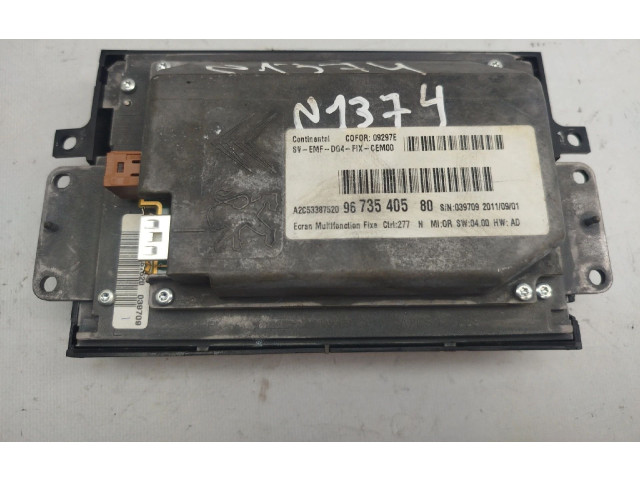 Дисплей 9673540580 Citroen DS4