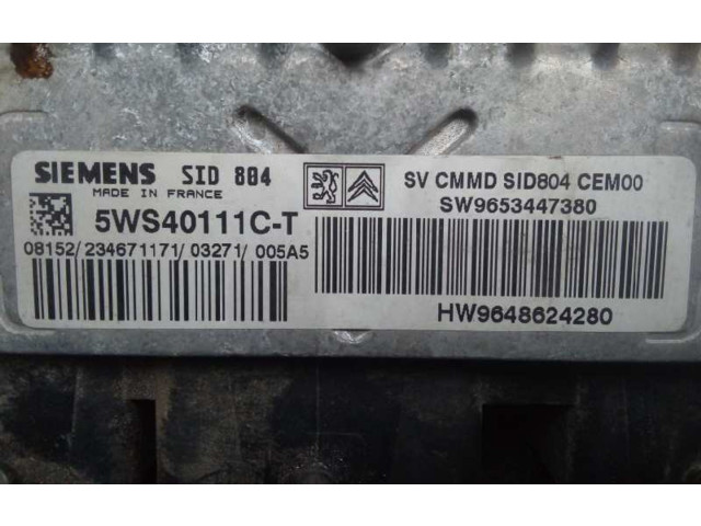 Блок управления SID804, SIEMENS Citroen C2