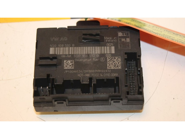 Блок комфорта 5Q0959593B, 5Q0959593B   Volkswagen Golf VII   